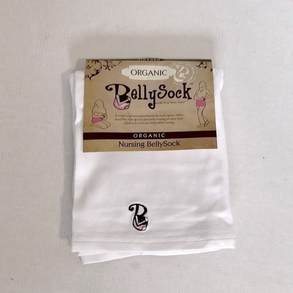 Belly Sock by baby legs Organic Nursing- White XXL
